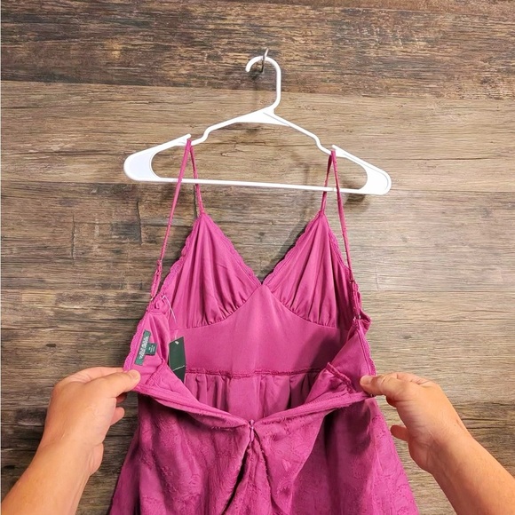 Wild Fable Fuchsia Layered Mini Dress - Picture 8 of 13